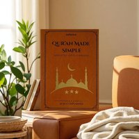 NEW Illuminated Quran With Colorful Pictures & Illustrations Ideal Quran/Koran Learning Guide Book For Kids, Adults, Beginners