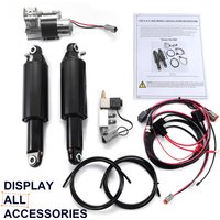 Motorcycle air suspension kit (damping adjustable)for Harley v-rod 2003-2017