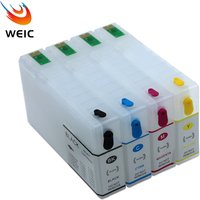 4PC/Set 79 79XL Refillable Ink Cartridge with ARC Chip for Epson Workforce Pro WF-4630 WF-4640 WF-5110 WF-5190 WF-5620 WF-5690