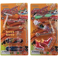 Plastic Finger Skateboard Novelty Puzzle Toys Scooter Roller Skating Shoes Tools Kits Anti Stress Sensory Toy Funny Gift for Boy
