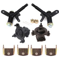 AliExpress NONE Steering Strut Knuckle Spindles 3/4 Stud Hub Kit For 49cc 110cc 125cc 6 7 8 Inch Wheel Electric Go Kart Buggy Karting Quad Bike