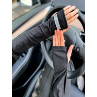 AliExpress NONE Arm Sleeves Ice Silk Cooling UV Protection Sun Guards Anti-Sunburn Cool Muff Men Women Cycling Sleeve Ice Silk Sunscreen Sleeves