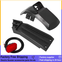 Electric Scooter Front/Rear Fender for Kukirin G2 Pro Splash Proof Mudguard Fender Bracket Taillight Fixing Arm Kit Accessories
