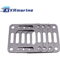 4Pcs 27-86372 Exhaust Elbow Gasket For Mercury MerCruiser Stern Drives 4.3 5.0 5.7 7.4 L 27-863726 27-818832 27-87105 27-871051