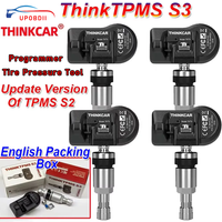 THINKCAR THINKTPMS S3 Upgrade of S2 Car TPMS Tire Pressure Sensor 315MHz 433MHz Program Work with Thinkcar and Mucar tpms tool