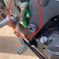 Rearset Rear Set Replacement Base Mounting Plate For Kawasaki Ninja 250 300 Z250 Z300 ZX300R 2013-2018 Motorcycle Accessories