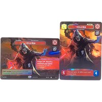 SWUDB Proxy Cards Showcase Foil Spark The Mandalorian Kylo Ren Fennec Shand Han Solo Trading Card Collection Toys Gifts