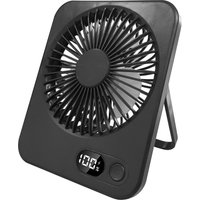 Mini Portable Fan USB Desk Fan Rechargeable Table Fan Small Wall Mounted Ceiling Fan 5 Speeds Powerful Wind Foldable Camping Fan
