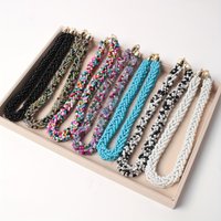 Vintage Bohemian Style Multi-layer Colorful Rice Beads Hand-beaded Necklace For Women Trend 2025 Casual Party Jewelry Gifts