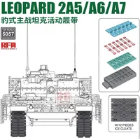 Ryefield model Accessories RM-5057 Workable Track Links for Leopard 2A5/A6/A7 1/35 Scale