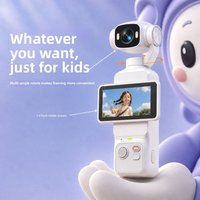 1.97" 180 Degree Rotating Screen 4K Pocket Sports Camera Anti-shake Handheld Gimbal Cam Vlog Outdoor Travel Recording Camera