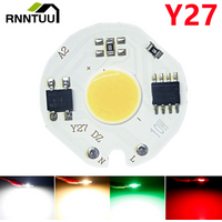 RnnTuu LED Chip No Need Driver COB AC 220V 3W 5W 7W 10W 12W High Brightness Energy Saving Diy Spotlight Flood Light Bulb Chip