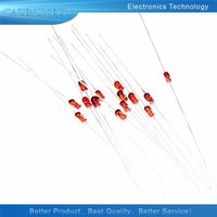 10pcs/lot 1N34A 1N34 Germanium Diode 50mA 65V DO-35 (DO-204AH) IN34A IN34 Axial for TV FM AM Radio Detection In Stock