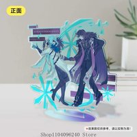 Genshin Impact Regrator Il Dottore Anime Cosplay Acrylic Stand Model Plate Desk Decor Standing Sign Desktop Mascot Gift