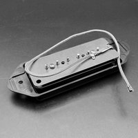 Alnico 2 Dog Ear Vintage P90 Pickup N-6.9K/B-7.2K Soapbar Pickup Single Coil Bridge Pickup Black/White/Cream