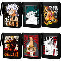 400pcs ONE PIECE Card Album Anime Collectible Book Binder 4 Card Slot Collectible Game Cards Binder Holder Zipper Gifts Toys