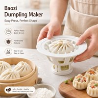 Flower Shaped Bun & Dumpling Machine Flower type steamed bun simple self-made mold Easy to fall off flower dumplings machine