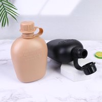 American Style Tactical Soldier Water Bottle High Polymer Outdoor Camping Portable Sports Drinking Cup
