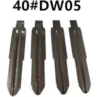 10PCS 40# DW05 Key Blade Car Remote Blank Key Replacement Uncut Blade for Chevrolet Epica Folding Flip Key