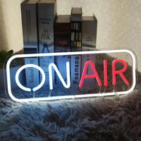 On Air LED Neon Sign USB-Powered Wall Art for Parties, Engagements, Birthdays, Weddings, and Home Decor Decoration with Switch