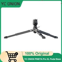 YC Onion PINETA Pro XL Pedal Base, Quick Release, Two- Position Adjustable Base Height, Feature 1/4" ARRI Locating Holes