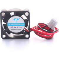 Hydraulic / Dual Ball Bearing Brushless Cooling 2510 25MM 25x25x10MM Graphics Card Cooling Fan 5V 12V 24V M.2 Fan With 2pin 3PIN