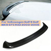 Car Rear Trunk Wing For Volkswagen Golf 5 Golf MK5 GTI R32 2003-2008 Splitter Spoiler Lid Trim Body Kit Tuning Auto Parts