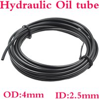 Tube d'huile hydraulique 1M D2.5x4mm, Tube de contrôleur de Valve d'huile hydraulique pour pelle 1/12 et 1/14 RC, Bulldozer, pièces automobiles