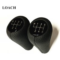 56 Speed Hole Leather Gear Shift Knob for BMW E28 E30 E32 E34 E36 E38 E39 E46 X1 X3 X5 Z1 Z3 Z4 Stick Headball Pen POMO Shifter