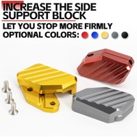 For Yamaha X-MAX 400 300 250 125 XMAX300 Xmax400 Motorcycle Aluminum Side Stand Kickstand Extender Foot Side Stand Support Plate