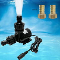 Super Quiet DC Brushless Pump 12V/24V 800L/H Quick Connector Aquarium Circulation Pump Waterproof Solar Submersible Pump