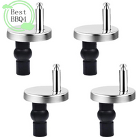 (BBQ4)2Pc Toilet Seat Hinges Top Fix Hinge Pack Mounting Replacement Release Quick Screw For Bathroom Furniture Accessor