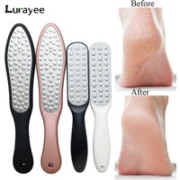 Foot File Double Sided Foot Rasp Callus Corn Remover for Cracked Heel Stainless Steel Professional Foot Care Pedicure Tools