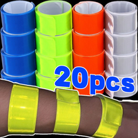 AliExpress NONE Reflective Safety Wristband Cycling Running Night Visibility Adjustable for Outdoor Sports Fluorescent Yellow Comfortable