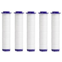 5 pcs Shower Head Filter For Water Saving Shower Head Filter Out Impurities Three-layer Filtration PP Cotton Filter for Shower