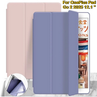 2026 PU Leather Tri-fold Stand Case for New OPPO OnePlus Pad Go 2 2025 Air 5 12.1 4 3 2 Pro 13.2 Lite 11" 11.61 11.35 Inch Cover