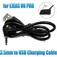 EJEAS V6 PRO 3.5mm Jack to USB Charging Cable for Vnetphone V6/V4PRO Motorcycle Helmet Intercom Headset Accessories
