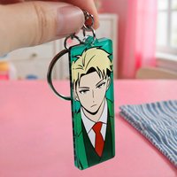 Loid Forger Keychain Spy×Family Acrylic Double Sided Keyring Tv Anime Merchandise Pendant Cute Jewelry Gift
