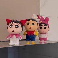 Anime Shin-chan Creative Decorative Table Ornaments for Entryways Living Rooms TV Cabinetsand Offices Stress-Relief Accessories