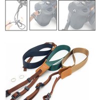 3in1 Smooth Nylon Shoulder Neck Strap Camera Strap for Sony Canon Fujifilm Olympus Nikon Panasonic Mirrorless Point & Shoot DSLR