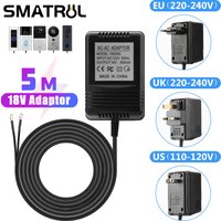 US UK EU Plug 18V AC Transformer Charger Cable For Wifi Wireless Doorbell Camera Power Adapter IP Video Intercom Ring 110V 220V