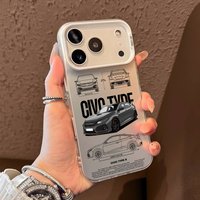 Cool H-HondaES Design Phone Case For iPhone 17 16 15 14 13 12 11 Pro Max Black Purple Matte Laser Metallic Aurora Funda