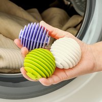 4pcs Reusable Laundry Ball Silicone Clothes Hair Cleaning Ball Soft Anti-wrap Laundry Ball Household Washing Machine Dryer Balls
