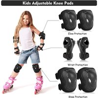 AliExpress NONE 1SET 1 Kids/Youth Protective Gear Set,Kids Knee Pads Elbow Pads & Wrist Guard for Scooter,Skateboard,Bicycle,Inline Skating