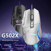 Wireless G502X Gaming Mouse, Ergonomic USB Rechargeable Bluetooth Mouse, Optical Sensor Programmable Mice with Wired Mode