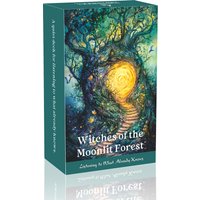 Witches of the Moonlit Forset, Original Oracle Card, 54 Cards for Guiding Active Living, Card Games, Tarot Cards, 12*7cm, 14+