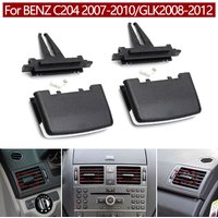 X204 W204 Front Air Conditioner AC Vent Grille Outlet Tab Clips Slider For Mercedes Benz C GLK Class C180 C200 C260 C300 GLK260