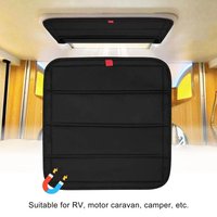RV Window Shade Magnetic Suction Foldable Door Window Cover UV Trailer Motor RV Door Window Shade