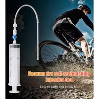Bicycle Tubeless Tire Liquid Injection Tool MTB Bicycle 60ml Tire Tubeless Oil Mineral Sealant Injector Tools Bike Accessories