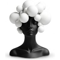Creative Abstract Character Modeling Sculpture Ornament Living Room Porch Wine Cabinet Woman Statue Display Crafts Birthday Gift